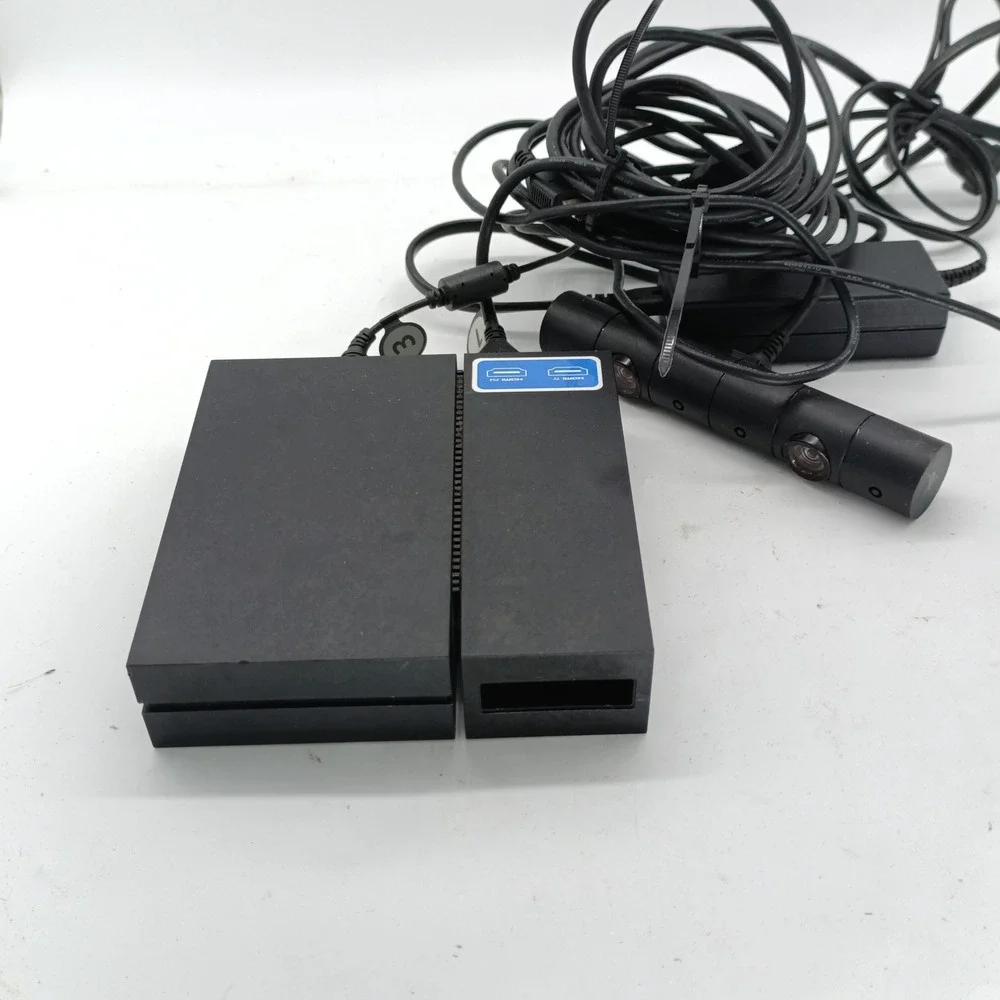 Sony PlayStation VR Processor CUH-ZVR1 PS4 Camera CUH-ZEY2 w/ PSU Untested a2